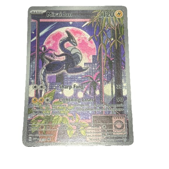 Miraidon - (Pokemon Center Exclusive) Promo SV: Scarlet & Violet Promo Cards 013 - Picture 1 of 3